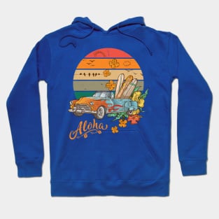 Aloha Vintage Hawaii Convertible Hoodie